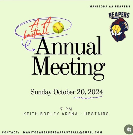 Softball Manitoba site by RAMP InterActive